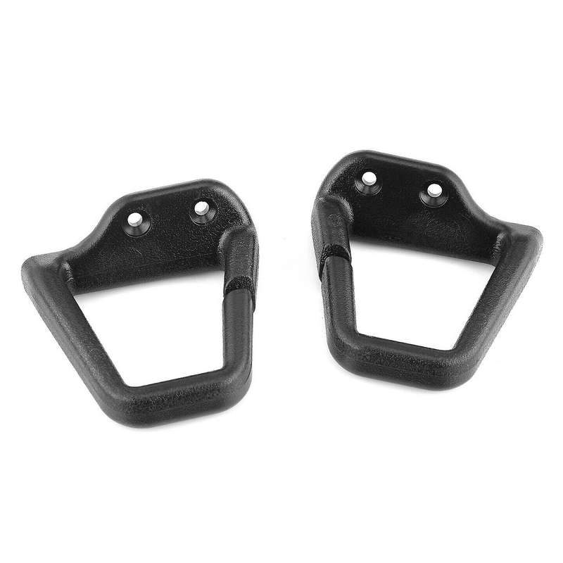 Front Seat Belt Shoulder Guide Clips for 93-02 Camaro Firebird Ebony