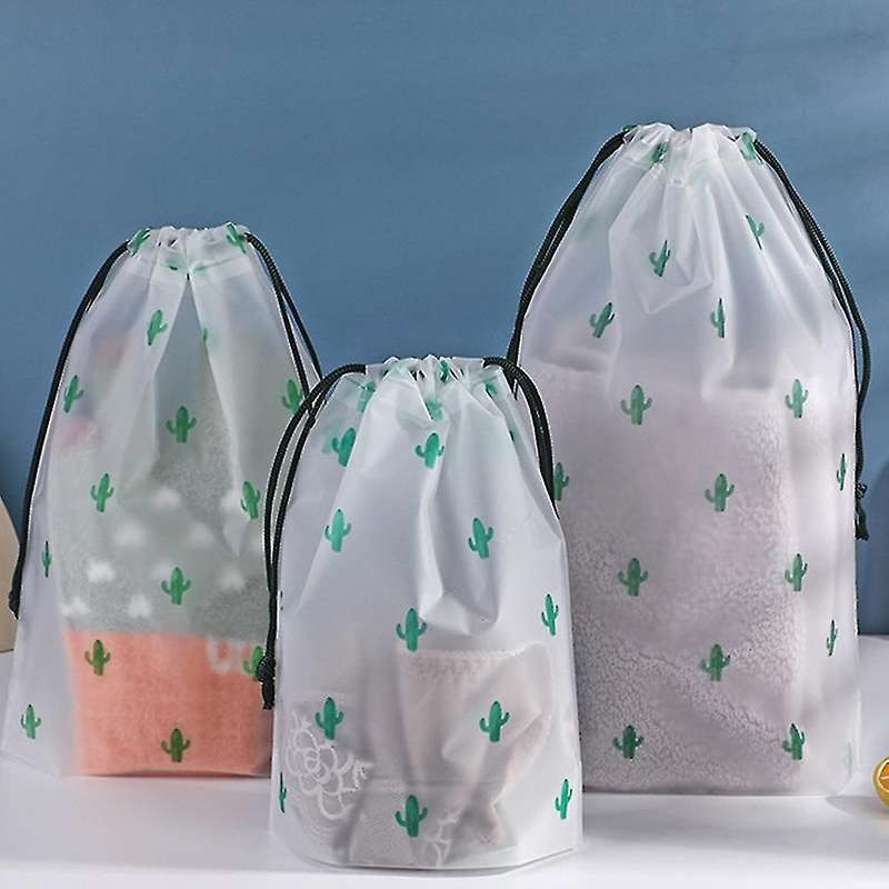 Drawstring Bag Towel Socks Packaging Underwear Dust Bag Pink