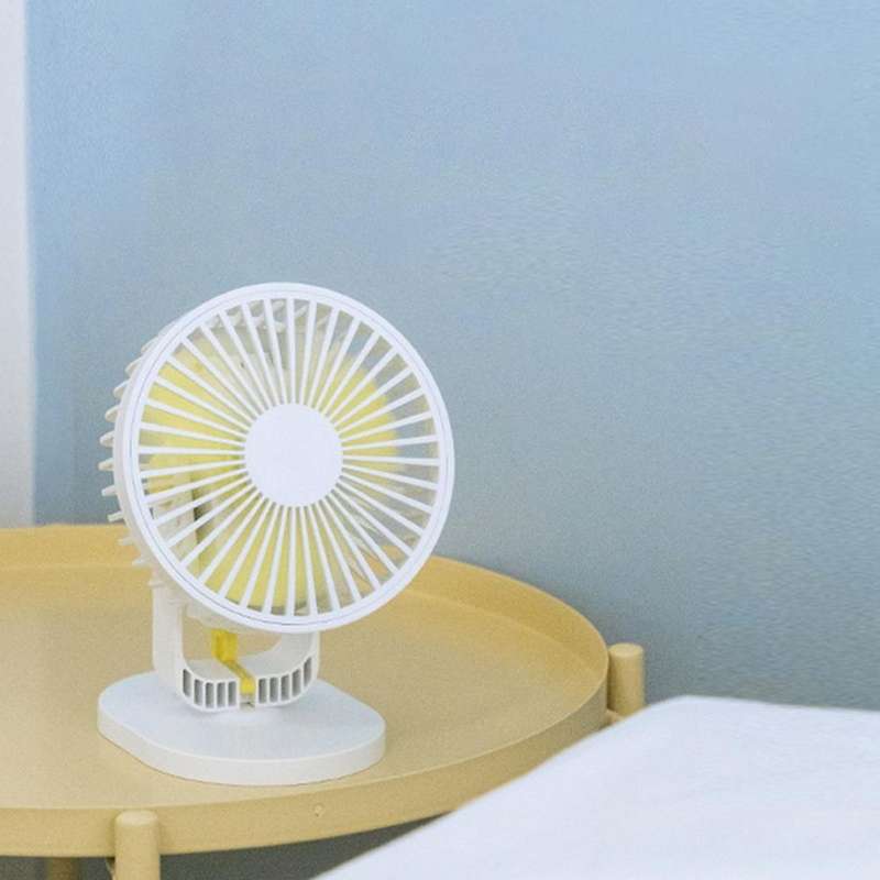 Usb Rechargeable Desk Small Fan for Office Home Desktop Table Silent