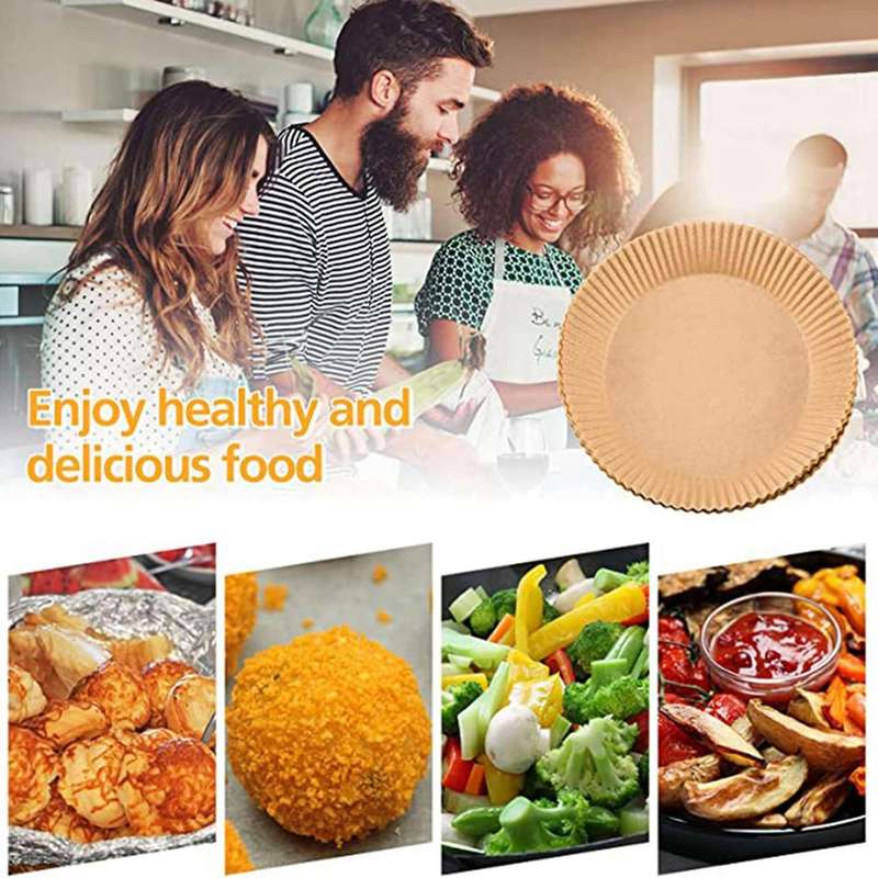 150pcs Air Fryer Paper Liners Non-stick Disposable Air Fryer Liners