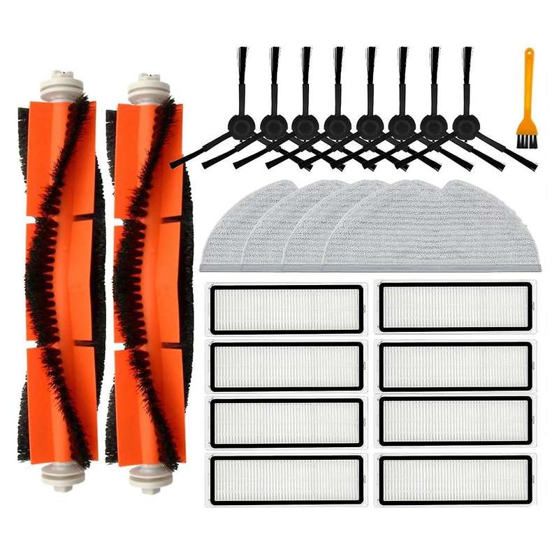 Main Brush Mop Cloths for Xiaomi Dreame Bot D9 Max / D9 Mistral