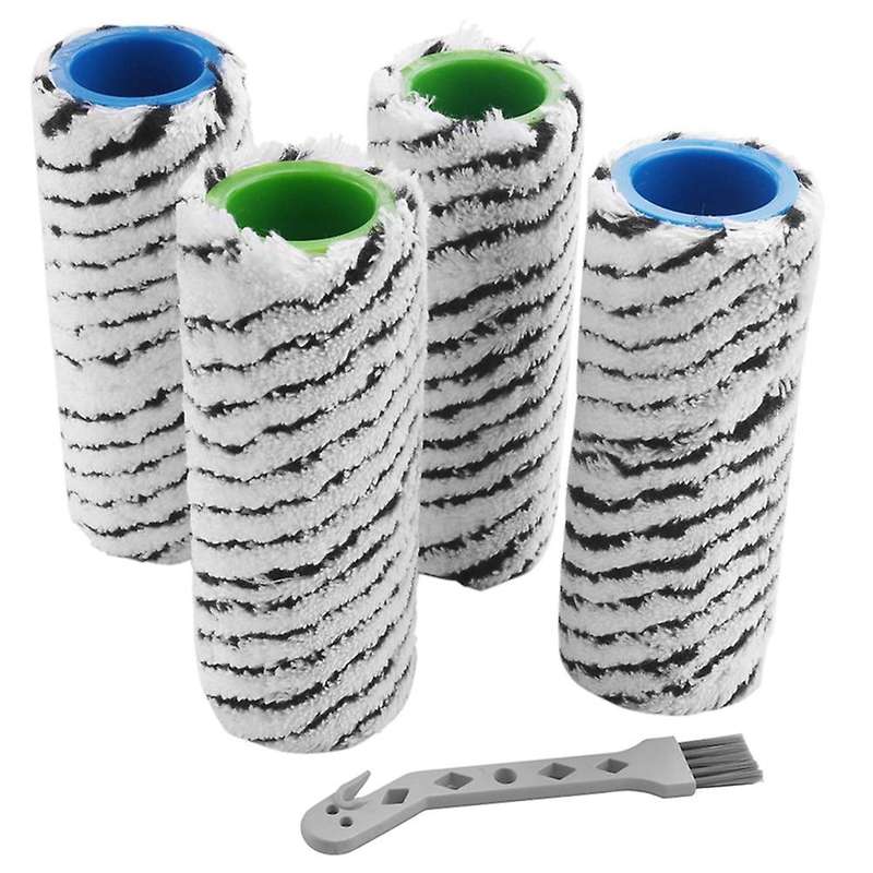 4pcs Roller Brush for Karcher Fc7 Cordless Floor Cleaner Parts