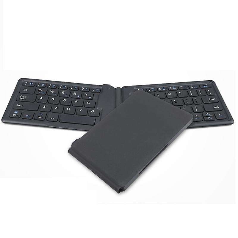 B.o.w Portable Pu Folding Mini Bluetooth Keyboard for Iphone, Tablet