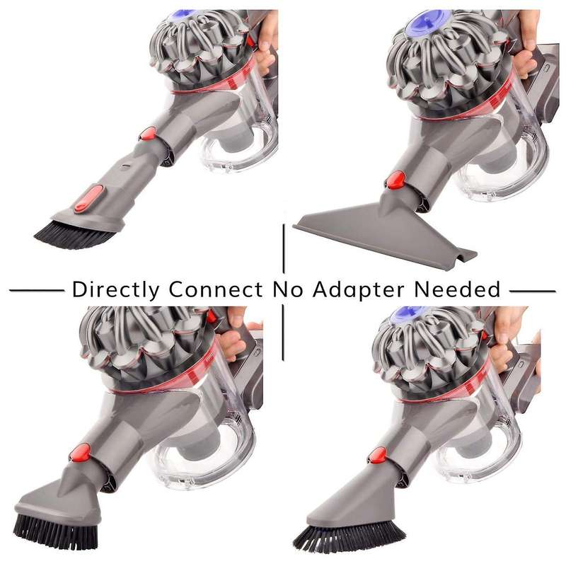 8 Pcs Attachment Set for Dyson V15 V11 V10 V7 V8 Vacuum Cleaner B