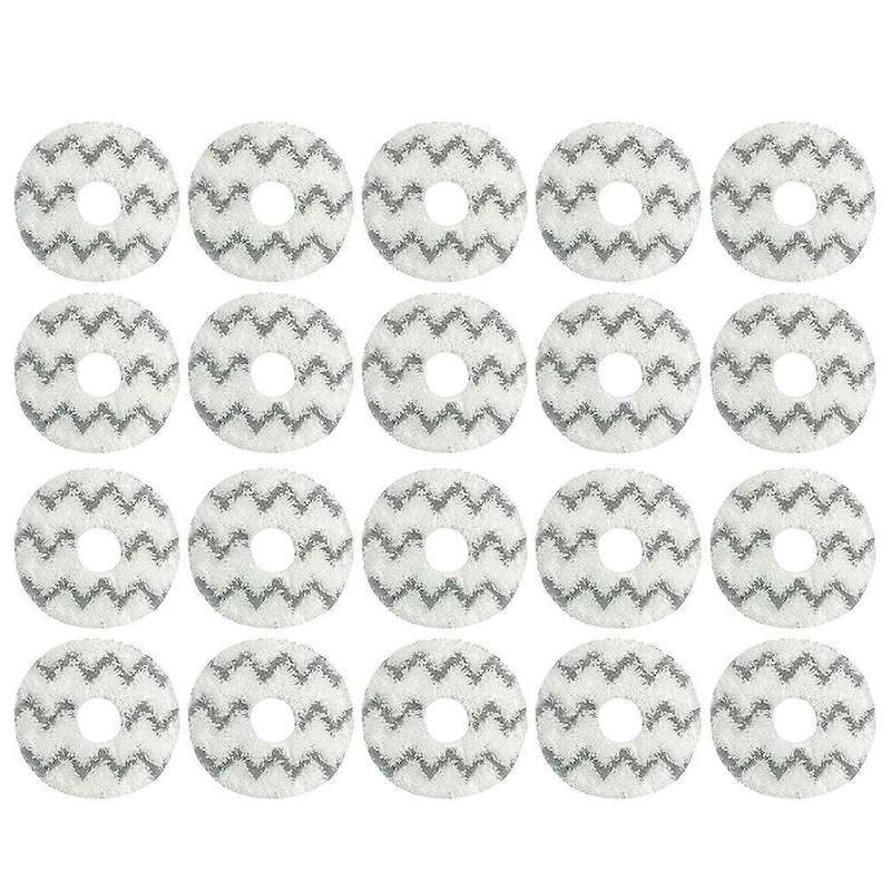 20pcs Replacement Accessories Twisted Mop Cloth for Ecovacs Deebot