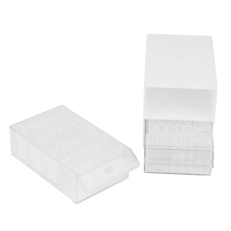 Diamond Painting Accessory Storage Box,70 Slots Independent