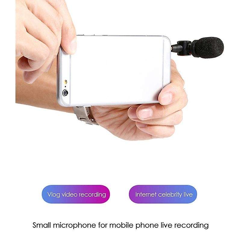 Phone Mic,flexible Condenser Microphone Mic for Phone and Youtube