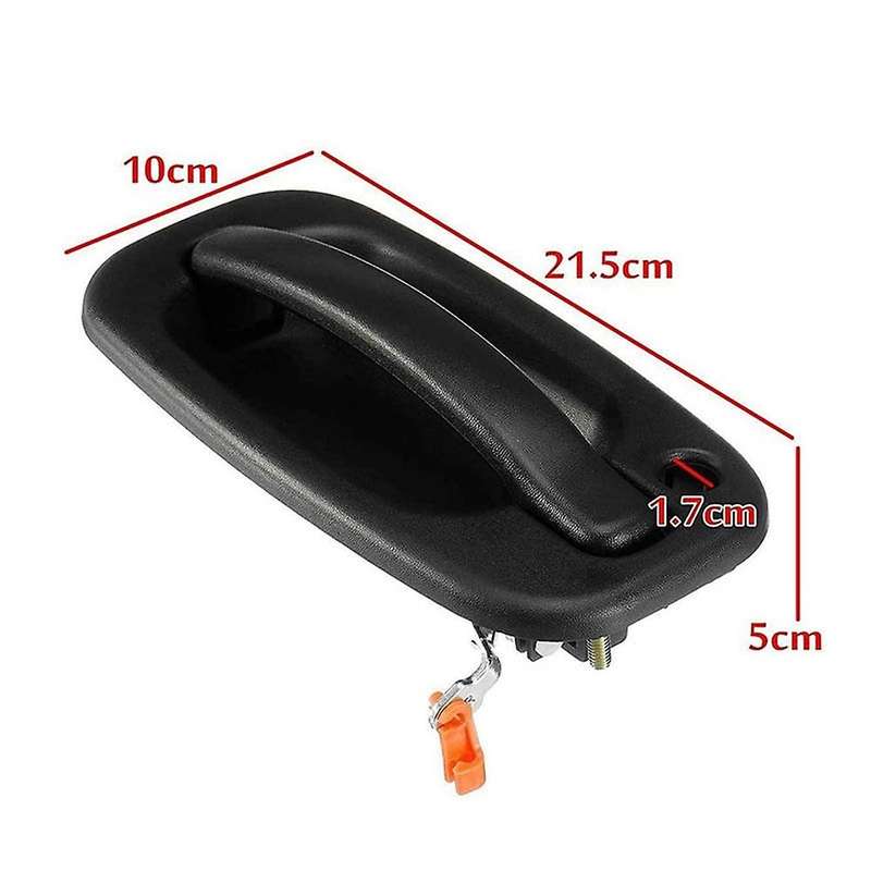 2pcs Car Left Right Exterior Door Open Handle for Chevrolet Silverado