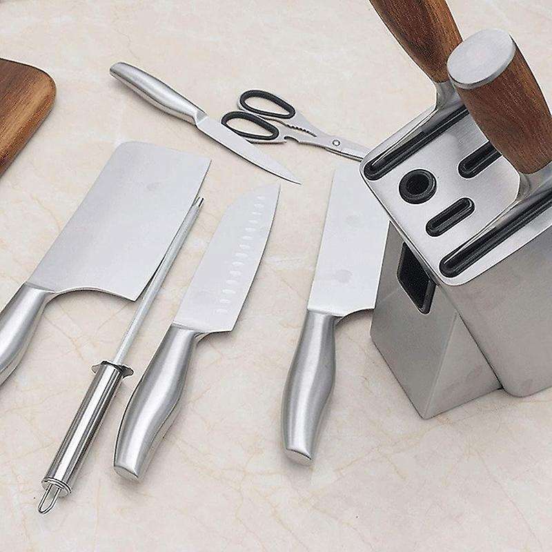 Stainless Steel Knife Holder,modern Knife Block without Knives