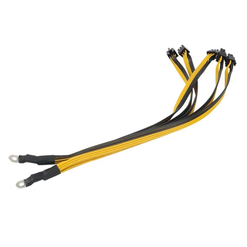 4pack 6pin Connector Server Power Cable for Antminer P3 S7 S9 S11