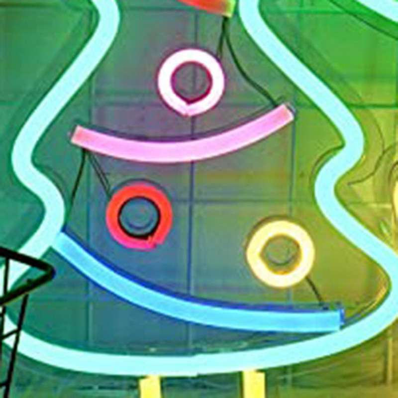 Xmas Tree Neon Light Signs,usb Powered Christmas Festival Led Light