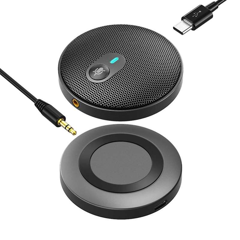360 Condenser Mic for Laptop Business Video Conference Voice Pickup