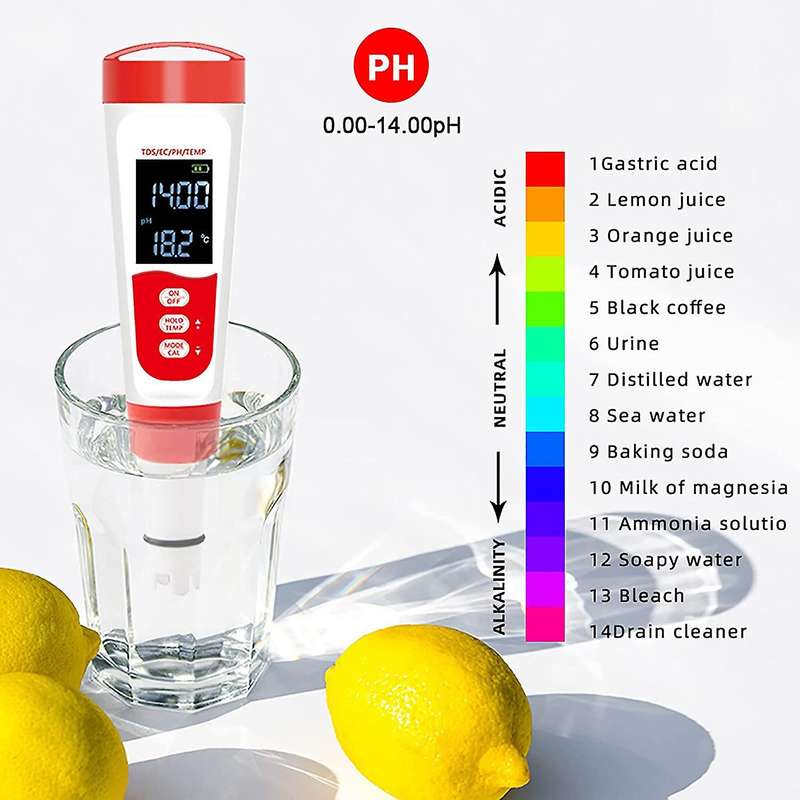 Ph/ec/tds/thermometer 0.01 Resolution High Precision Pen Tester