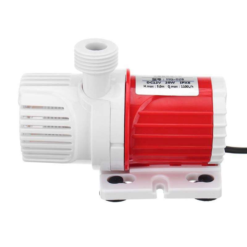 2x 20w 12v Dc 1100l/h Submersible Water Pump Marine Controllable