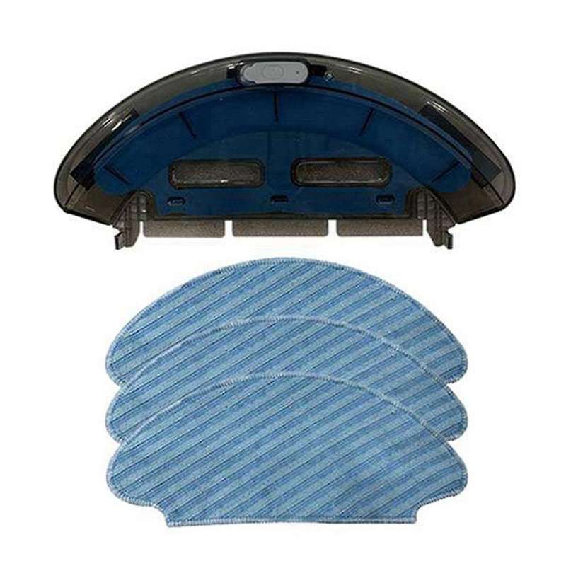 Water Tank Mopping Rags Kit for Tefal Rg6875 Robot Vacuum Cleaner