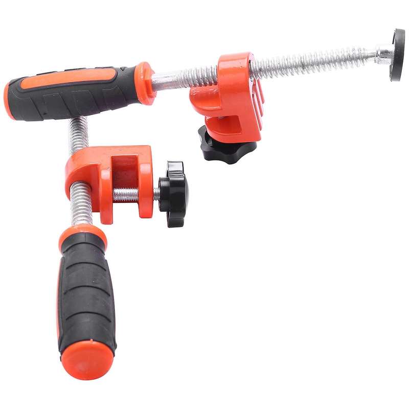 2pcs Woodworking Edge Clamp F Clamp Quick Clamp Function Expansion