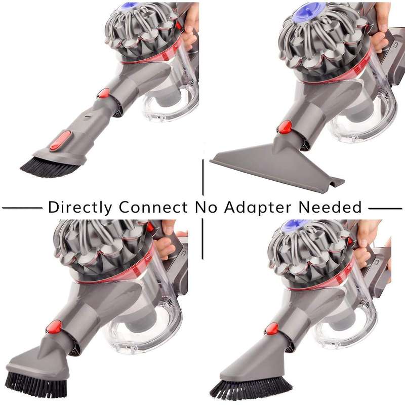 7 Pcs Accessory Kit for Dyson V15 V11 V10 V7 V8 Cordless Vacuum Part