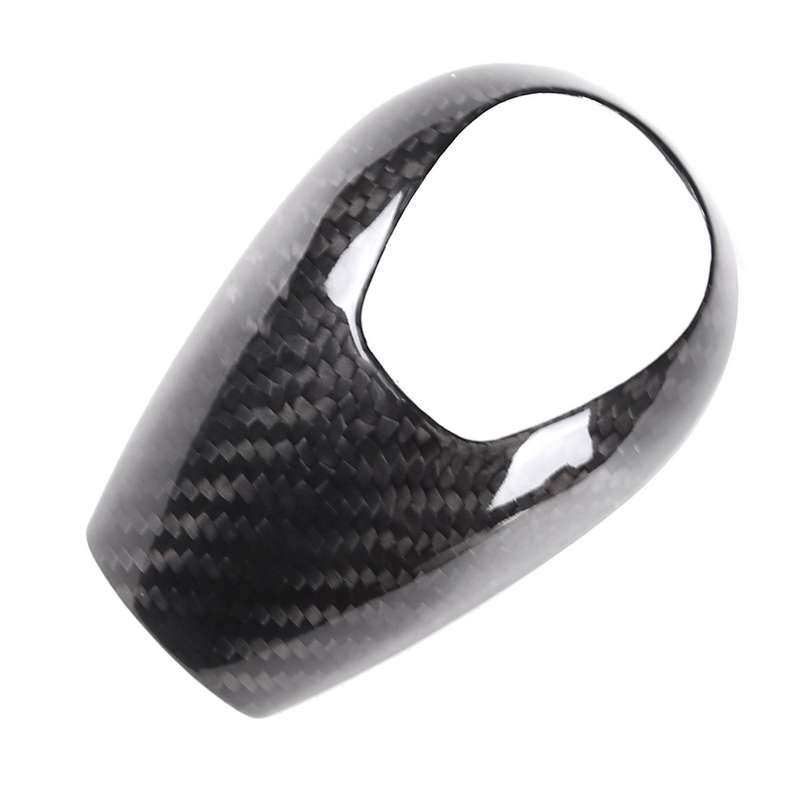 Carbon Fiber Car Gear Shift Knob Cover Trim Car Styling