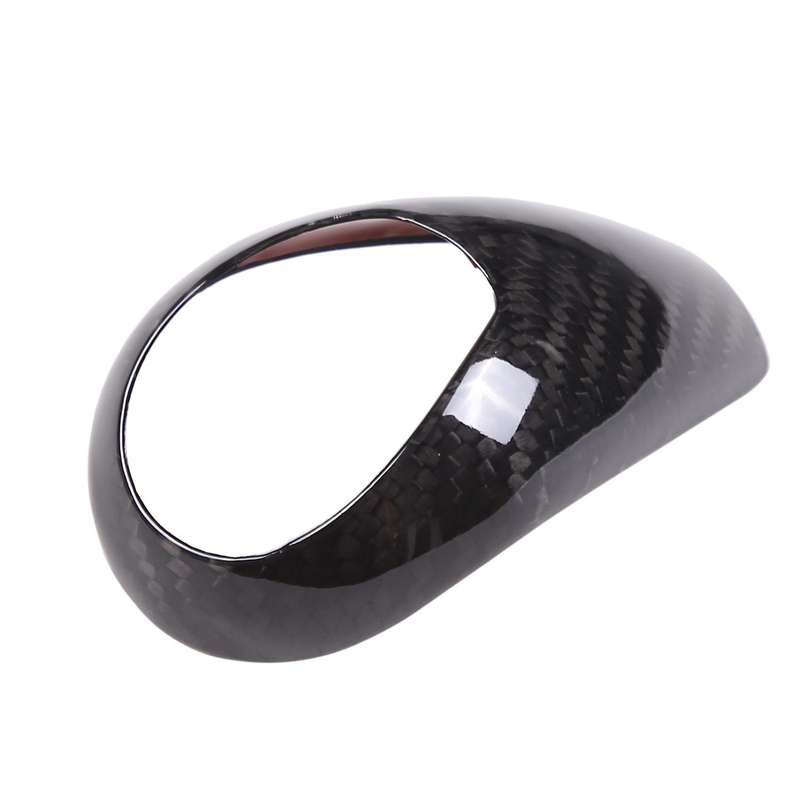 Carbon Fiber Car Gear Shift Knob Cover Trim Car Styling