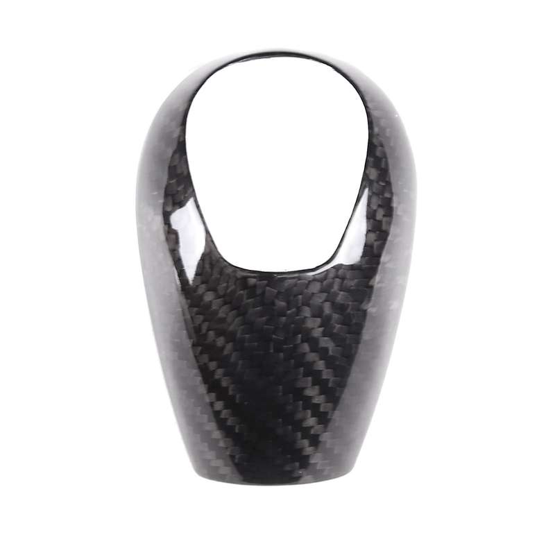 Carbon Fiber Car Gear Shift Knob Cover Trim Car Styling