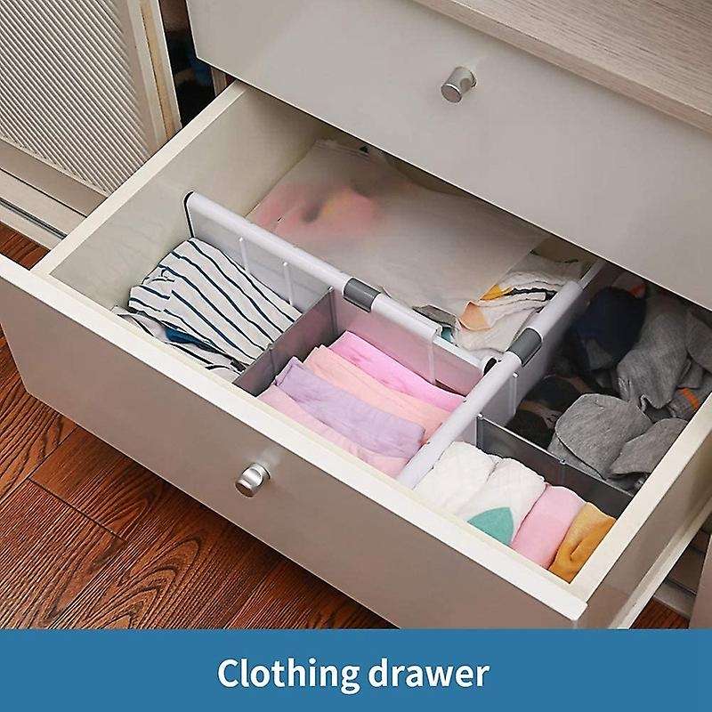 Adjustable Drawer Dividers Organizers for Kitchen, Dresser, Bedroom