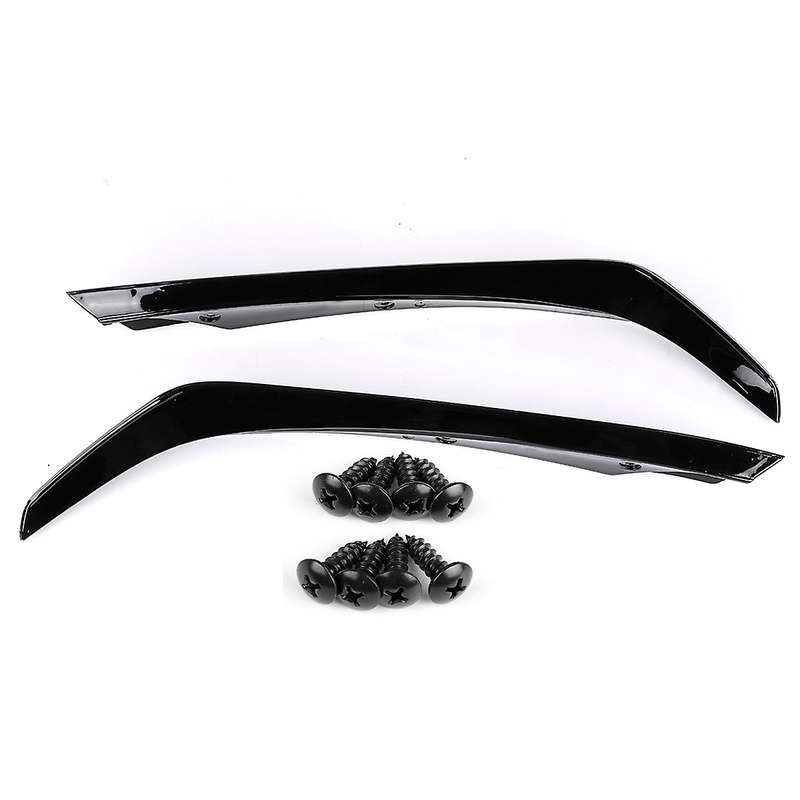 Front Lower Bumper Side Splitter Spoiler Canard
