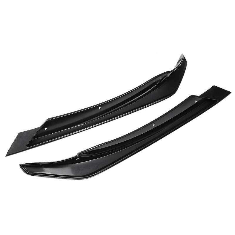 Front Lower Bumper Side Splitter Spoiler Canard