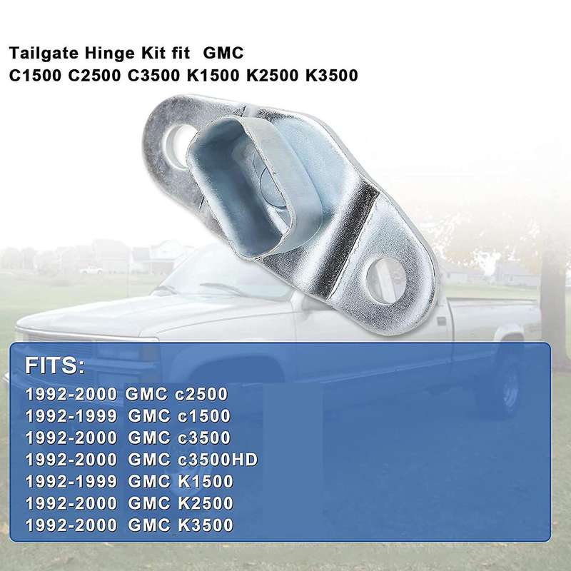 Tail Gate Hinge Kit 4 Piece for 92-00 Chevy Gmc C/k1500 C/k2500 C