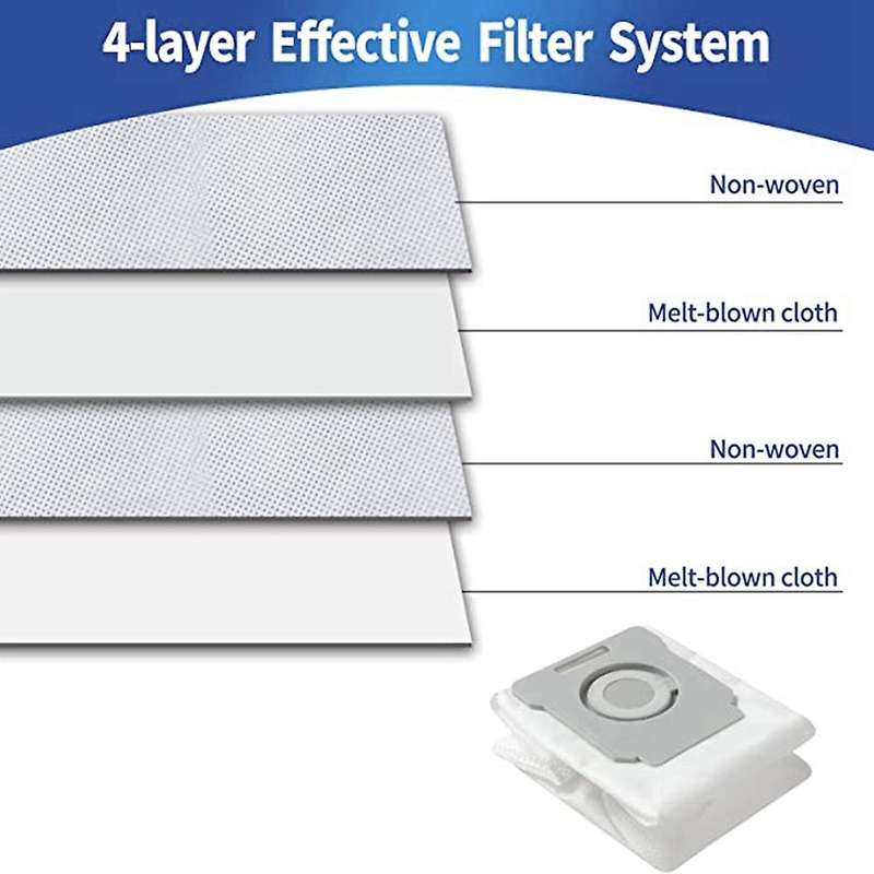 20pcs Vacuum Replacement Bags Dirt Disposal Bags for Irobot