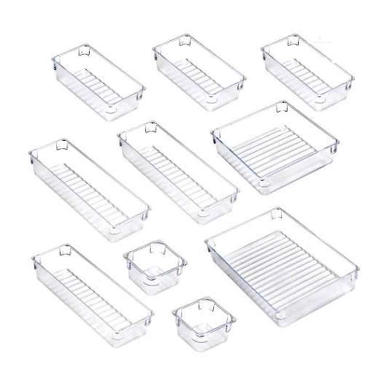 Drawer Storage and Sorting,10pcs Makeup Storage Drawer Storage Box