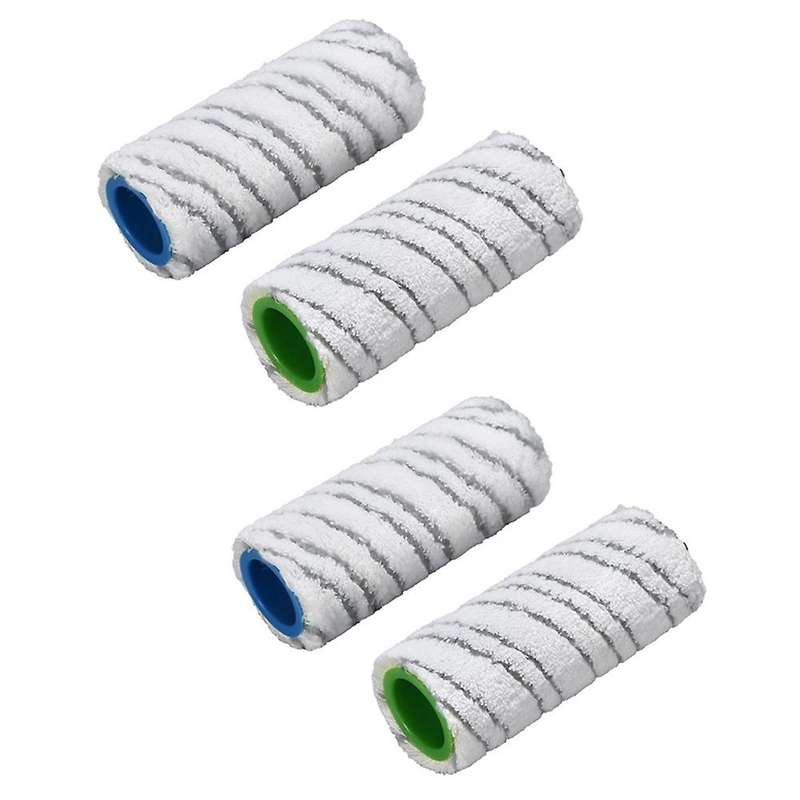 4pcs Stone Roller 150x60mm for Karcher Fc 7 Premium Sweeping Vacuum