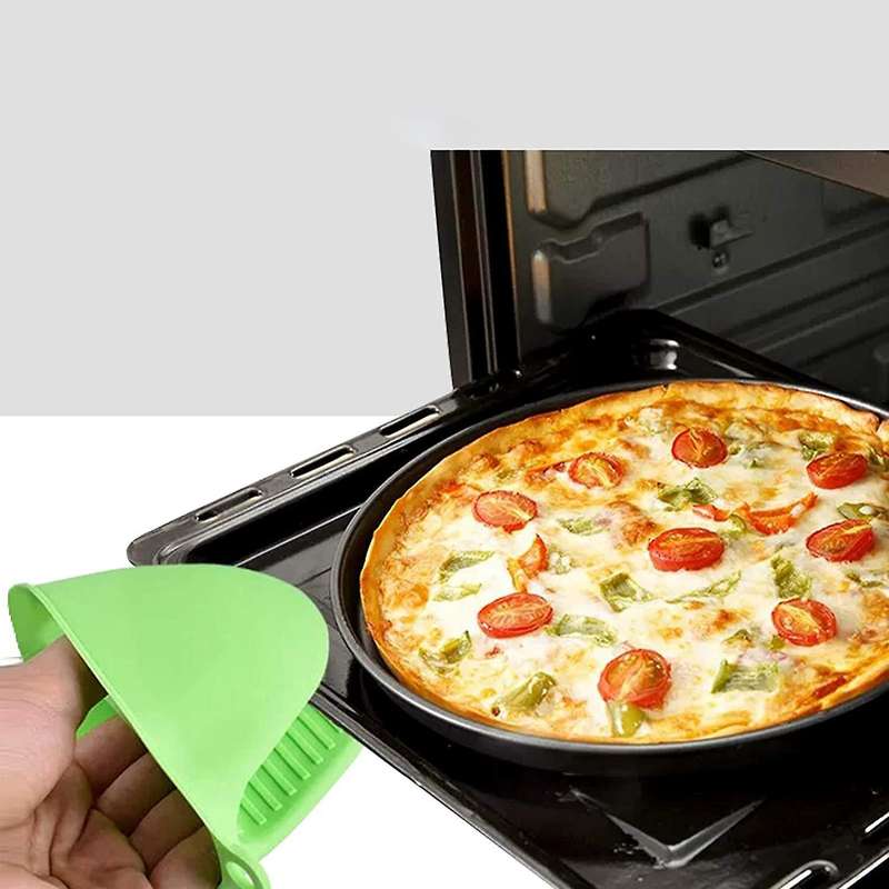 Silicone Pot for Airfryer Reusable Air Fryer Accessories Baking Gray