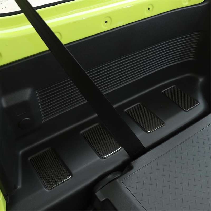 Car Rear Row Stickers for Suzuki Jimny 2019-2022,carbon Fiber