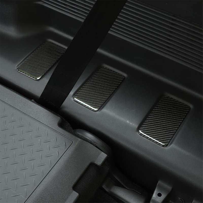 Car Rear Row Stickers for Suzuki Jimny 2019-2022,carbon Fiber
