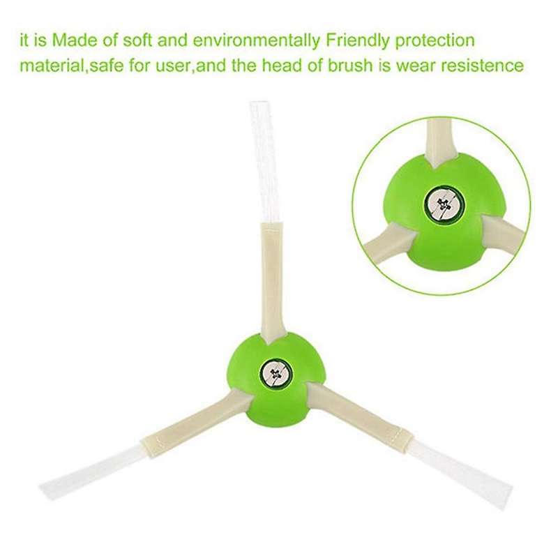 Roll Brush Side Brush Hepa Filter Dust Bag for Irobot Roomba