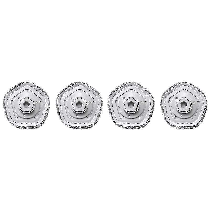 4 Pcs Mop Cloth for Xiaomi Dreame Bot W10 Sweeping Robot