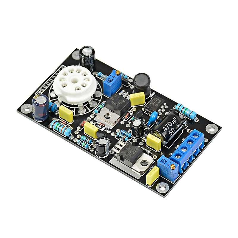 6e2 Tube Preamplifier Board Dac Audio Led Level Indicator Meter