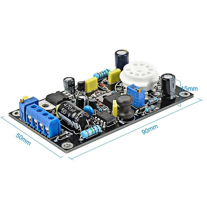 6e2 Tube Preamplifier Board Dac Audio Led Level Indicator Meter