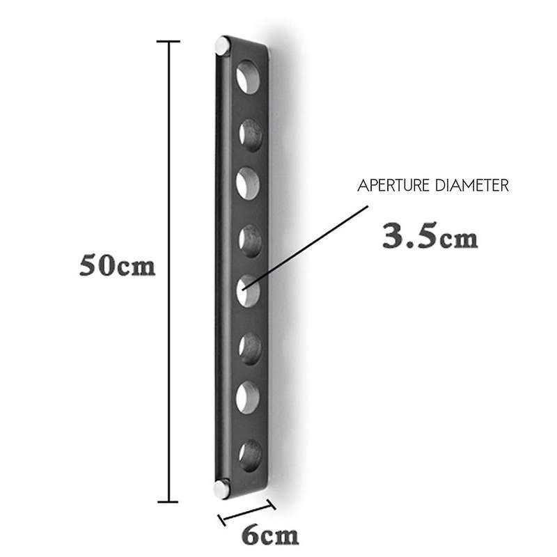 Oak Light Luxury Wine Rack Wall-mounted Wine Rack, B