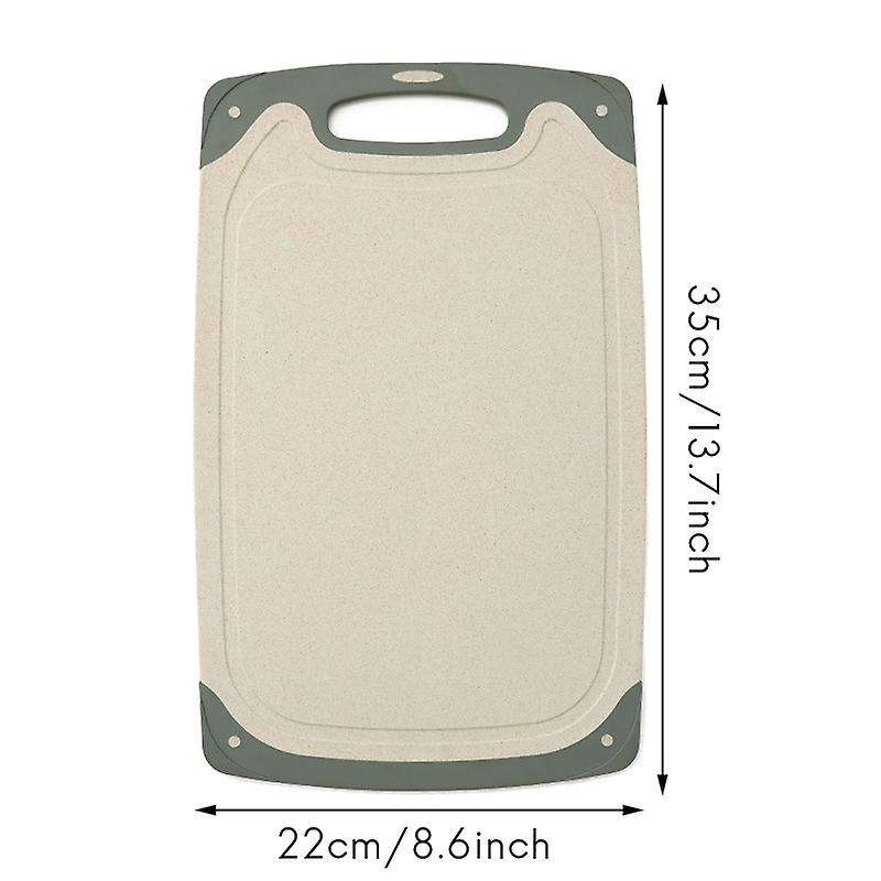 3 Pack Chopping Boards Set,kitchen Cutting Boards with Non-slip Feet