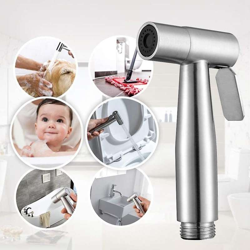 Handheld Bidet Sprayer for Toilet with Hose for Diaper Bidet A