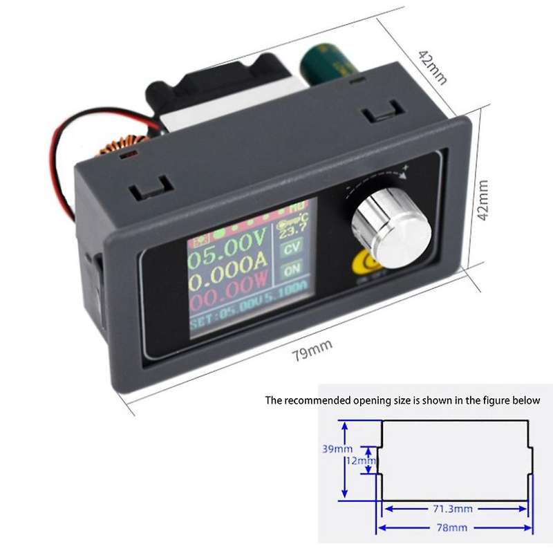 Xys3580 Dc-dc Buck Boost Converter Cc Cv 0.6-36v 5a Power Module