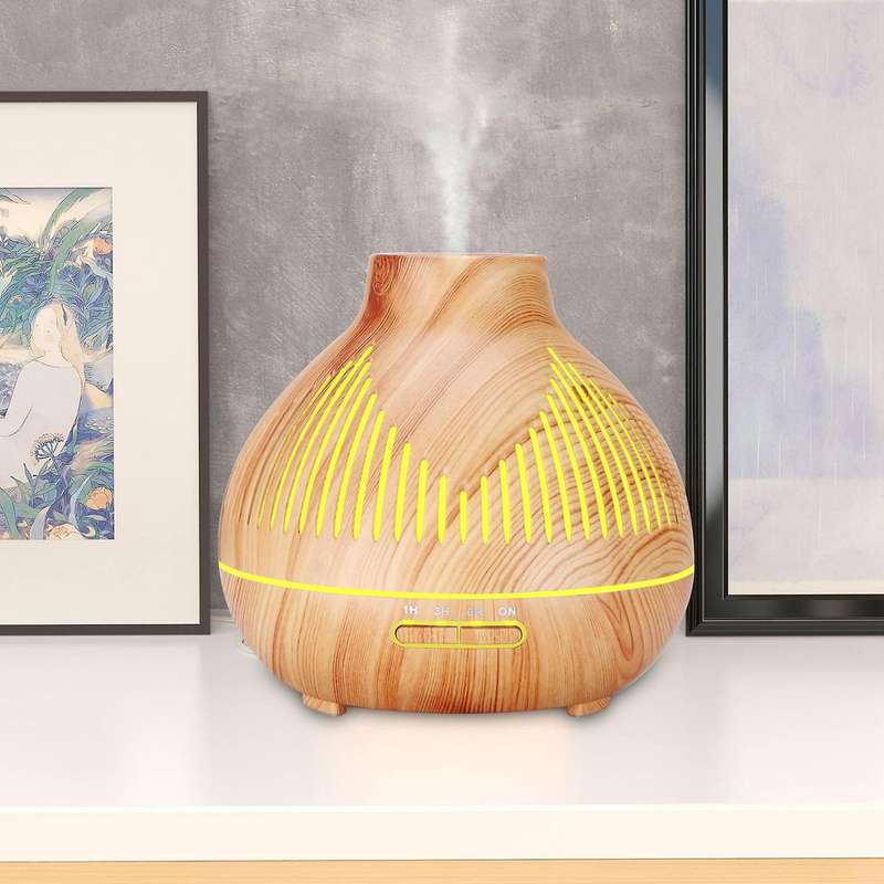 Aromatherapy Essential Oil Diffuser 400ml Humidifier Aroma,eu Plug