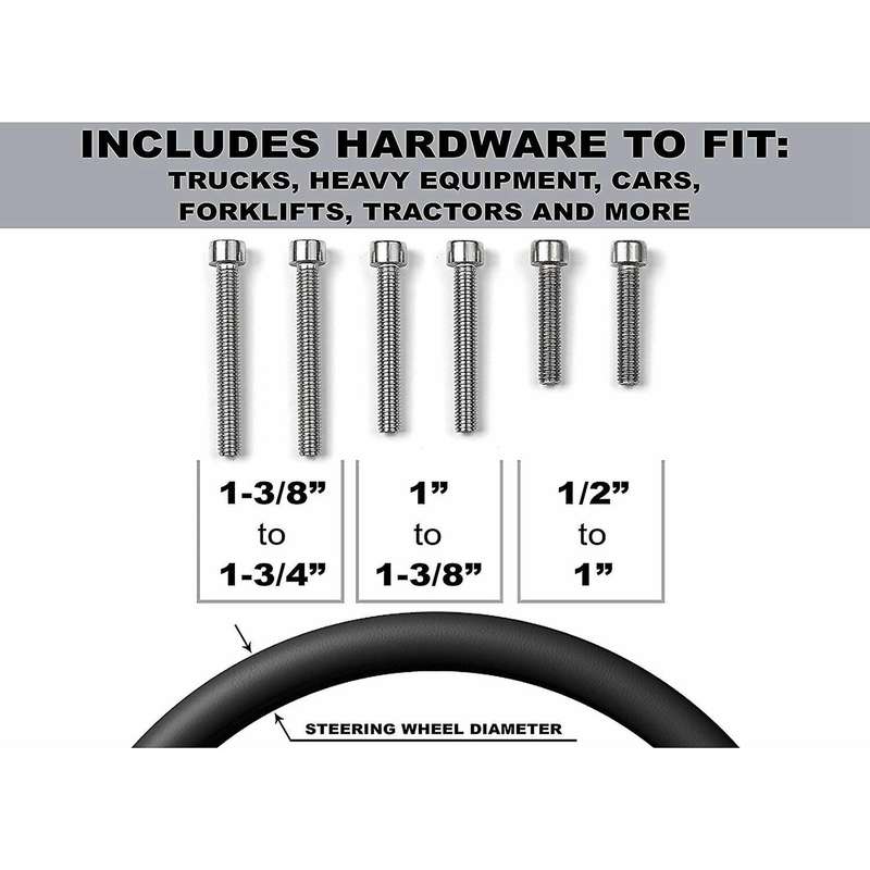 Car Steering Wheel Power Handle Spinner Knob Booster Ball Universal