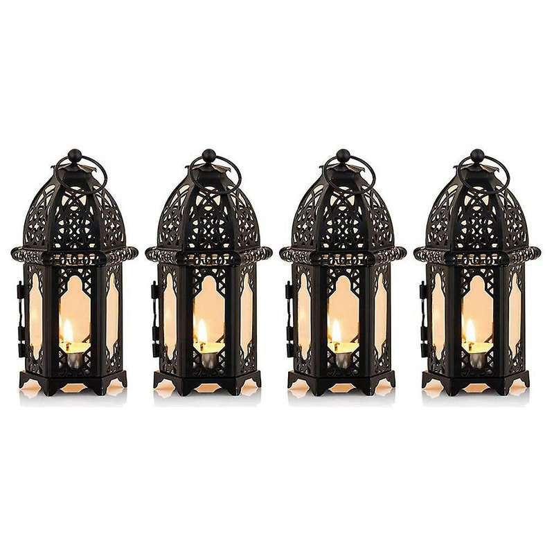 4pcs Metal Tealight Candle Holder Wedding Centerpieces