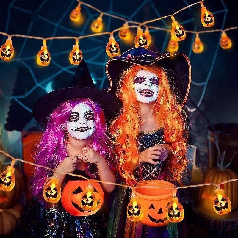 Halloween Decoration Pumpkin String Lights Halloween Pumpkin Lights