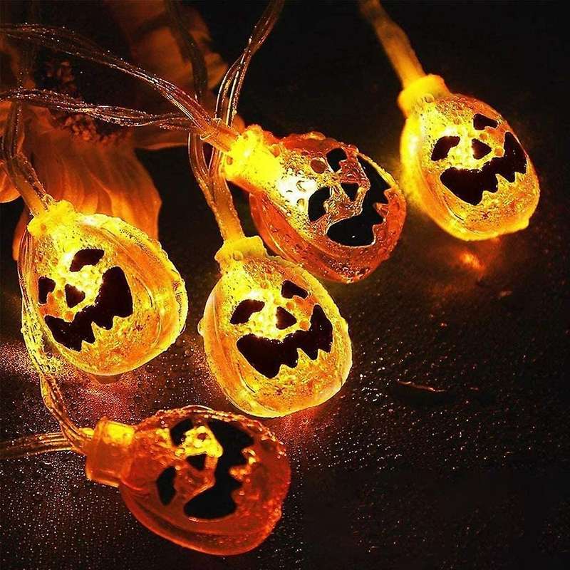 Halloween Decoration Pumpkin String Lights Halloween Pumpkin Lights