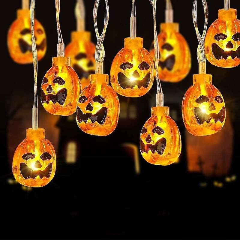 Halloween Decoration Pumpkin String Lights Halloween Pumpkin Lights