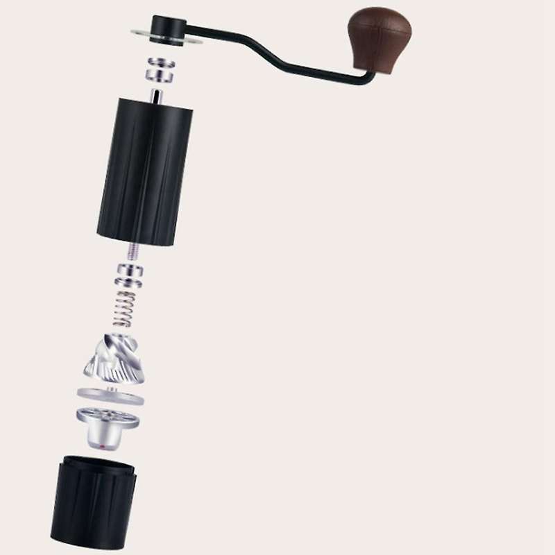 Abs Hand Crank Coffee Grinding Core Manual Household Portable, B
