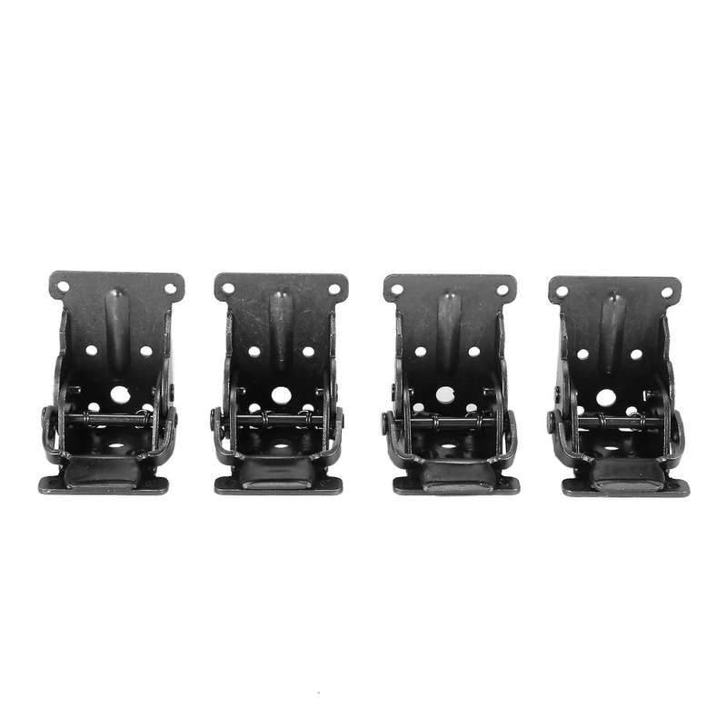 4pcs Collapsible Support Frame Self-locking Hinge Table Leg Fittings